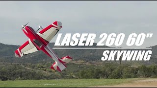 RC LASER 60" SKYWING flying like a beast