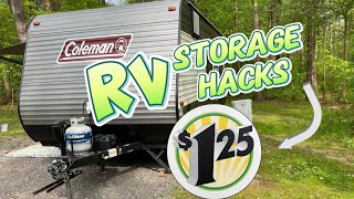TOP 5 Dollar Store RV HACKS Organize Your Camper On A BUDGET