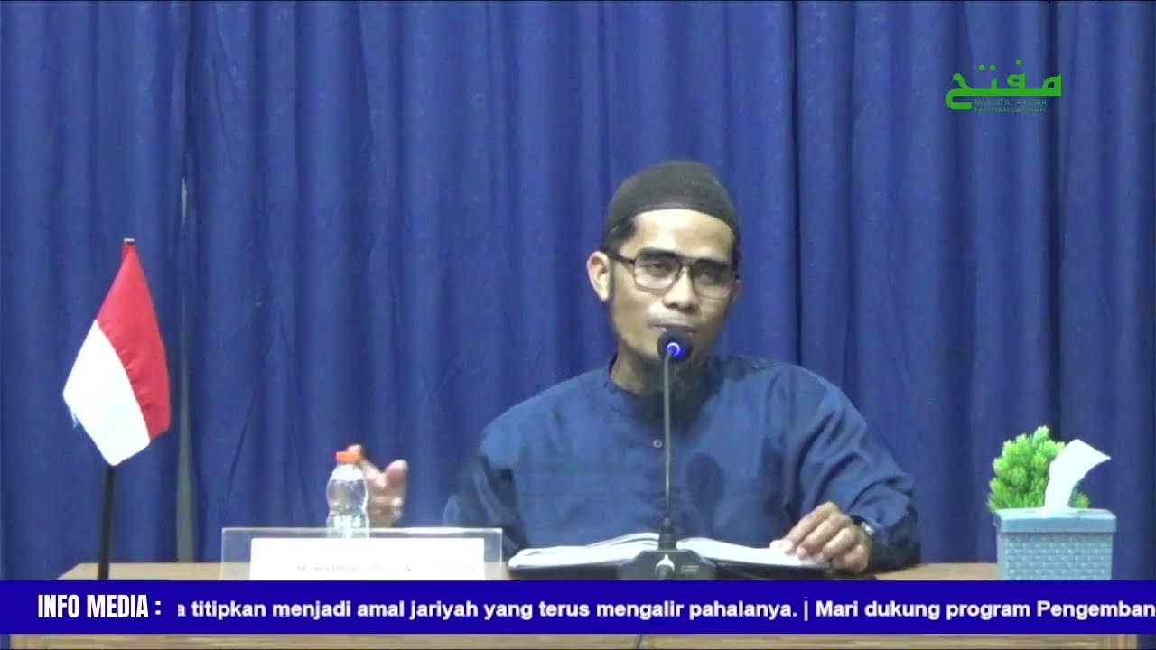 Ustadz Muhammad Husaini, Lc.,  Hafidzahullah | Masjid Al Hajjah Fatimah Samhah Kotabaru