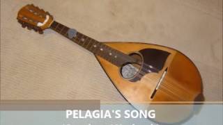 Pelagia's Song, on mandolin chords