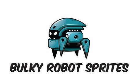 Bulky Robot Sprites | Game Asset Enemy Character