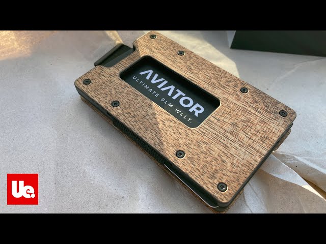 Aviator Carbon Fiber Fusion Wallet | RFID Blocking Minimalist