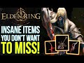 Elden Ring - Most Insane Early  Weapons & Items You Don't Want To Miss! Elden Ring Tips & Tricks