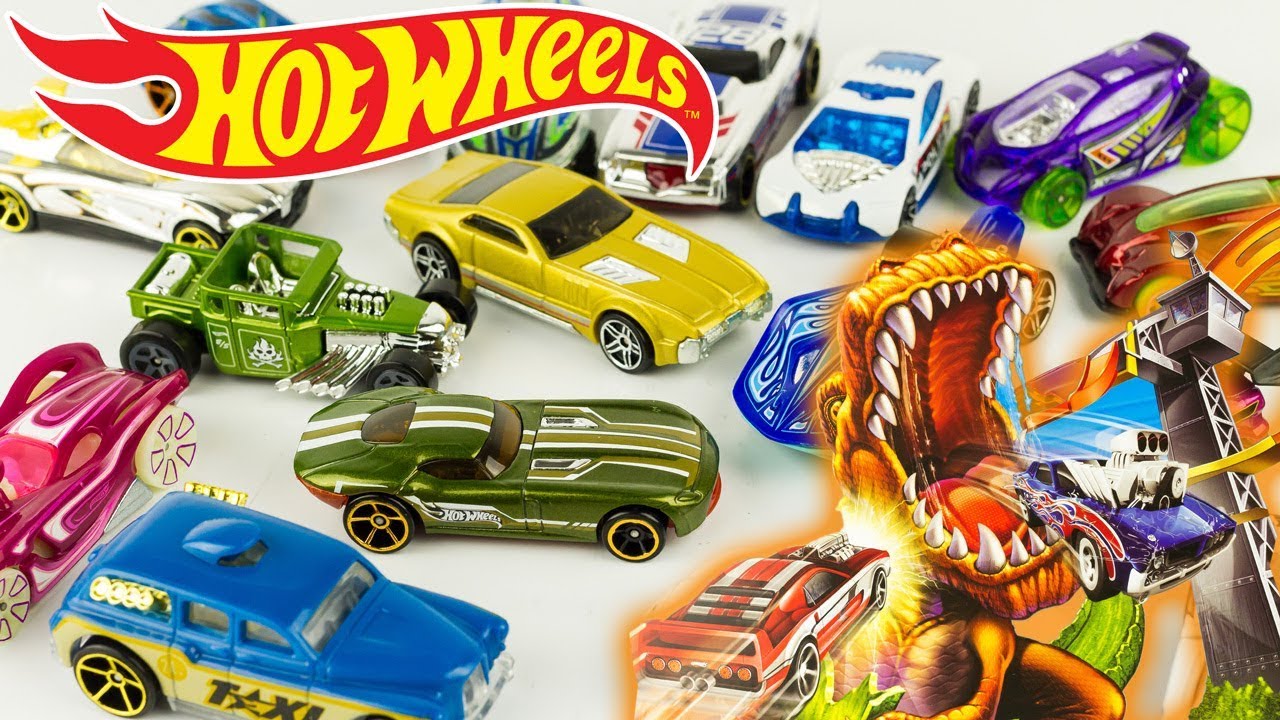 Circuit L'attaque du T rex Hot Wheels