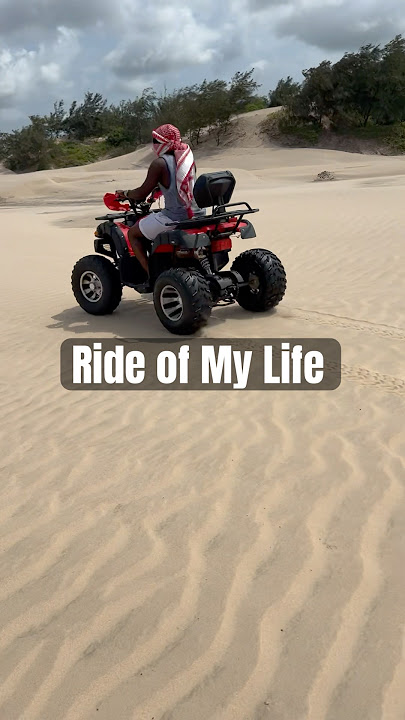 Quadbikes In The Sand Dunes. Dream come true