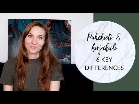 Differences between spoken and written Finnish | Learn Finnish the easy way!
