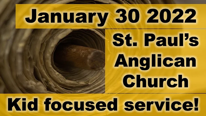 January 30 Children's Service