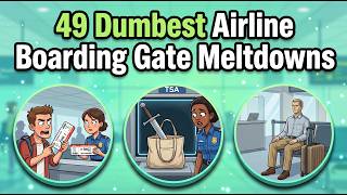 49 Dumbest Airline Boarding Gate Meltdowns