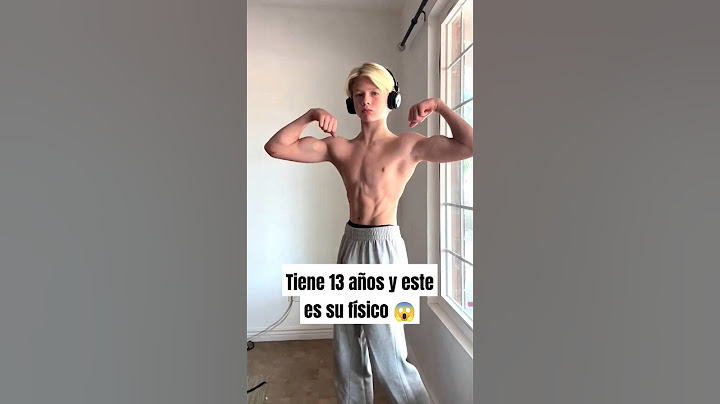 Tiene 13 años y este es su físico #gym #bodybuilding #fitness #niños #powerlifting