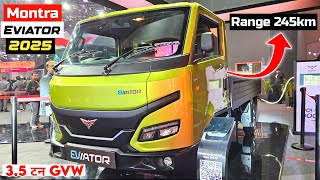 Montra Eviator E-350X Pickup video