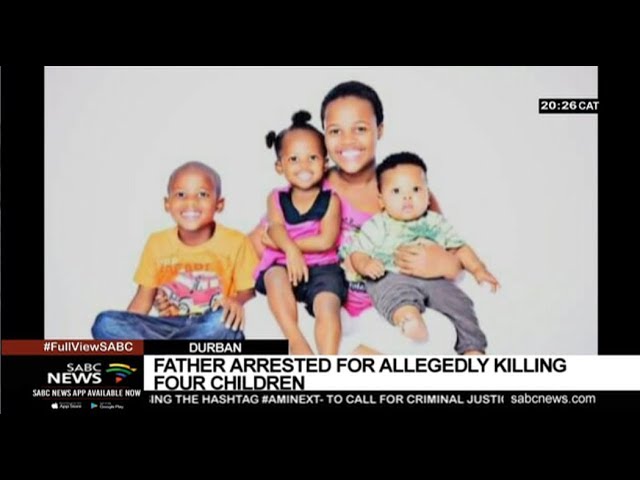 Family devastated after a man allegedly kills his four children