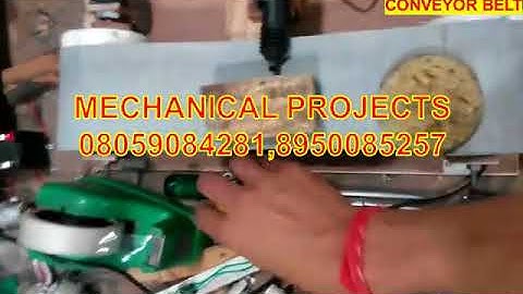 Conveyor Belt System- Mechanical Final Year Project