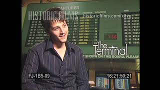 The Terminal Diego Luna Interview Press Junket (2004)