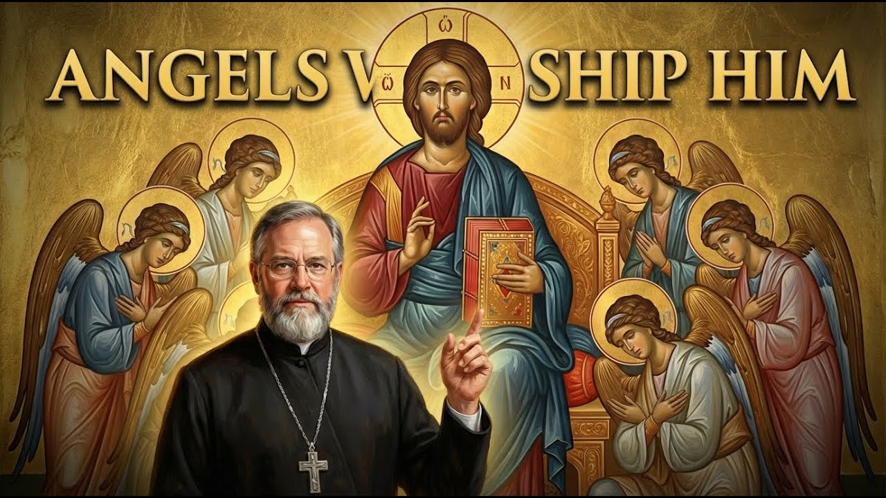 Ангелы славны, но поклоняются только Христу: изучение Библии, Послание к Евреям, глава 1, часть 3.