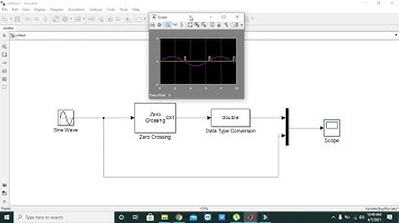 zero crossing detection in simulink | zero crossing detector in simulink
