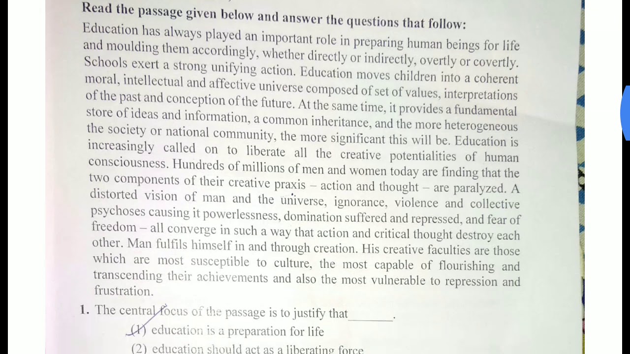 M.ed entrance exam Q paper 2019 NCERT RIE-CEE