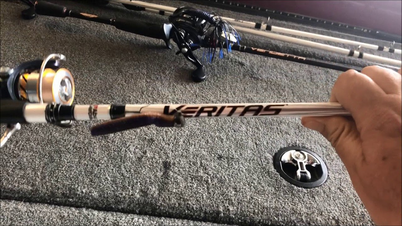 Abu Garcia Veritas fishing rods breaking YouTube