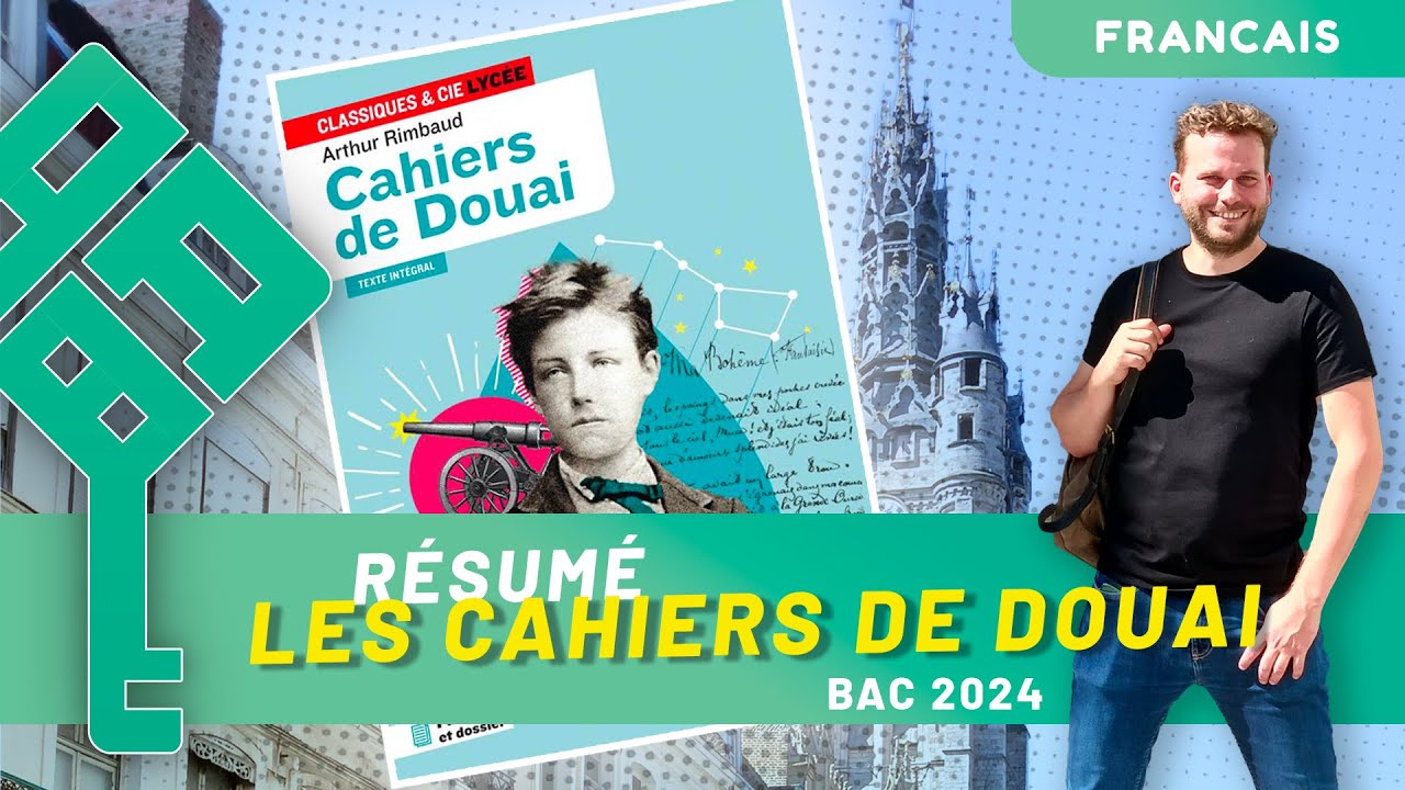 Rimbaud - Les Cahiers de Douai - Résumé, présentation auteur et parcours -  Bac de français 2024 