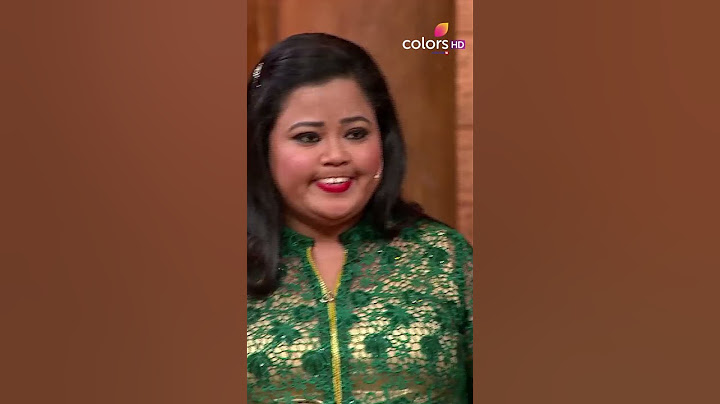 Bharti ने की Shah Rukh Khan की तारीफ़ | Comedy Nights Bachao | कॉमेडी नाइट्स बचाओ