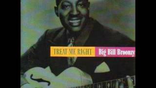 Video thumbnail of "Big Bill Broonzy. Imagenes y el tema "The black, brown and white blues""
