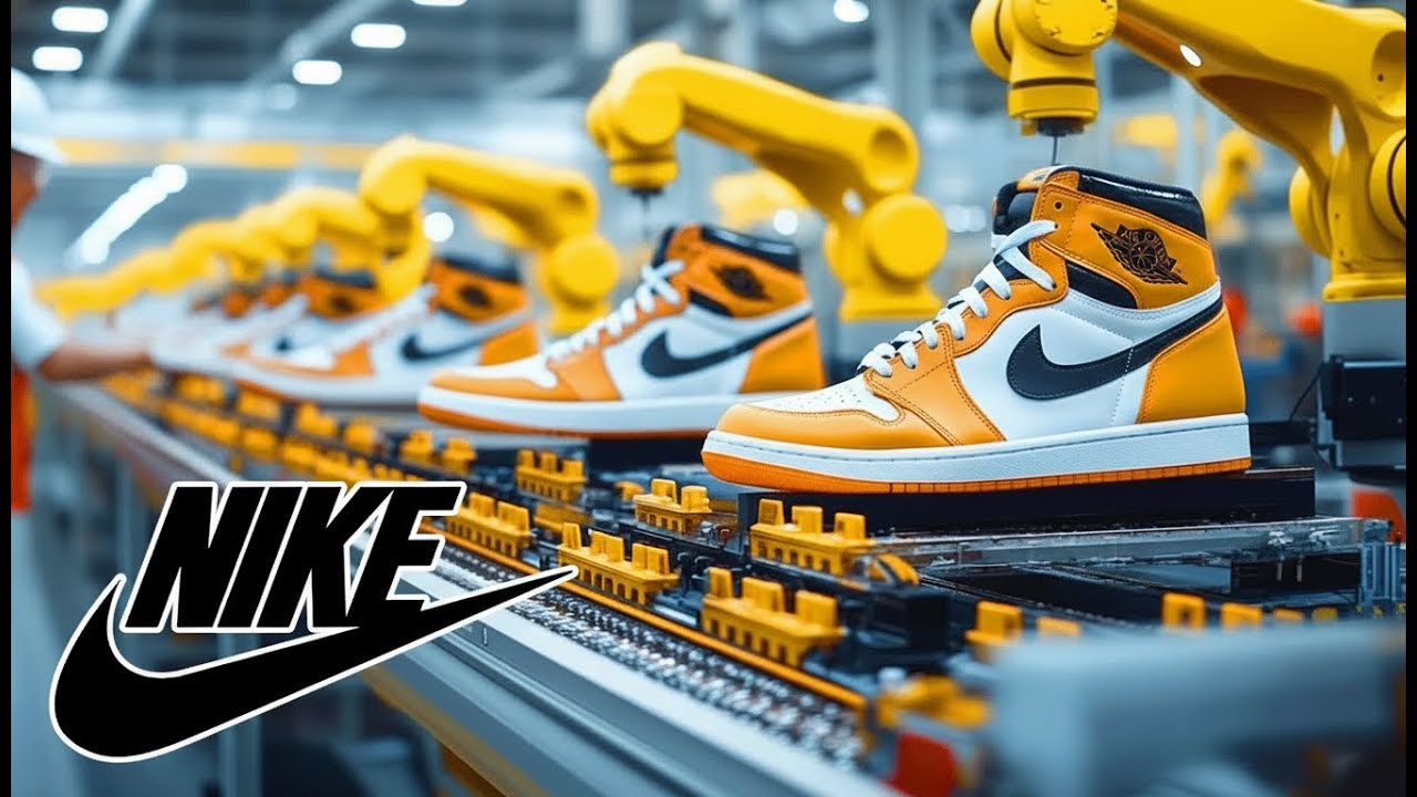 Inside the Nike Shoe Factory 😱 How MILLIONS of Nike Shoes Are Made Every Day!