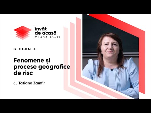 Geografia; cl.X; "Fenomene și procese geografice de risc dispariția unor specii ale lumii organice"