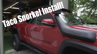 Toyota Tacoma | Safari Snorkel and SyKlone Installation