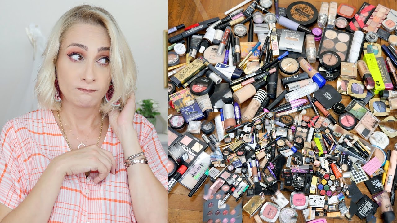 300 ADET MAKYAJ MALZEMESİNİ ELİMDEN ÇIKARDIM - MAKYAJ KOLEKSİYONU - Minimalism | Sebile Ölmez