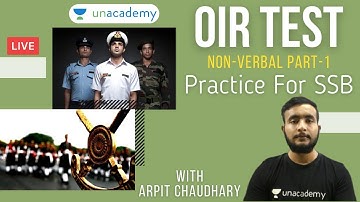 OIR Test - NonVerbal Practice for SSB | SSB Interview Screening | SSB Preparation by Arpit Chaudhary