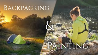 Backpacking and Painting in the Middle of Portugal: Great Alva Route Ep. 2