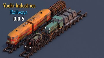 Factorio - Yuoki-Industries - Addon Railways 0.0.5