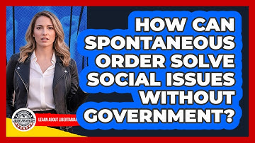 How Can Spontaneous Order Solve Social Issues Without Government? - Learn About Libertarianism