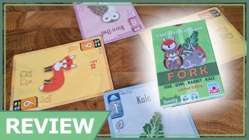 FORK Review - Fox Owl Rabbit Kale!