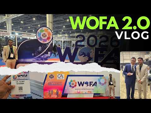 WOFA 2.O @theicai Vlog By @CASumitSharma #travelwithcasaab