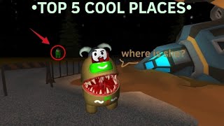 •Top 5 good places to hide on the carnival map! || Imposter 3D:Online Horror || ~Toturial~