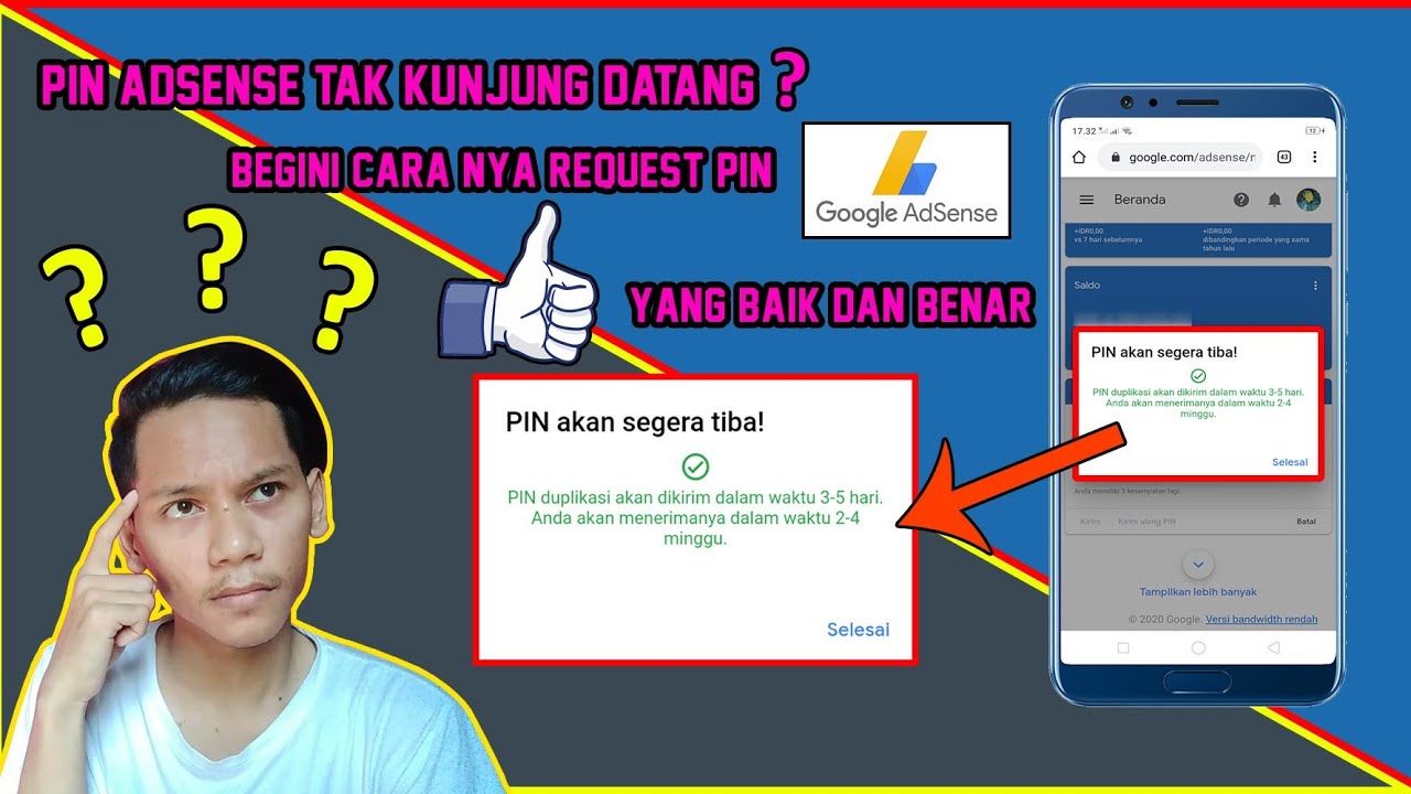 Mendapatkan PIN Verifikasi Adsense: Panduan Lengkap dan Cara Mengatasi Masalah