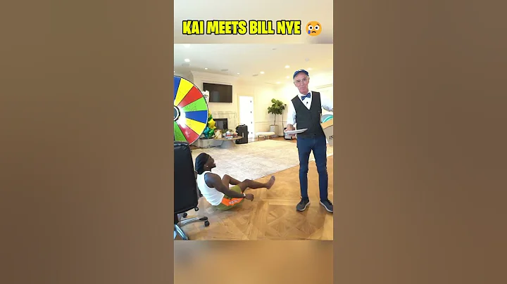 Kai Cenat meets Bill Nye the Science Guy 😢 #kaicenat