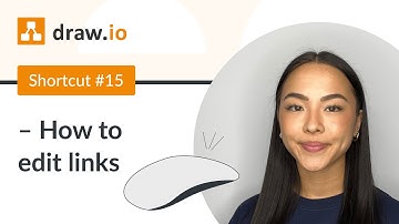 Shortcut #15 - How to edit links in draw.io for Atlassian Confluence and Jira