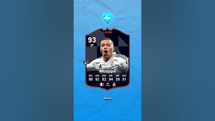 LaLiga POTM Mbappe SBC 👀