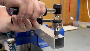 Rivstud Installation Using the RT-512 Ratchet Rivnut Tool