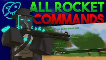 All Unturned Rocket Mod Commands (2023)