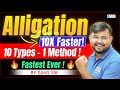 Alligation Full Explanation | One Method for All Question | Fastest Alligation Trick by Sahil Sir