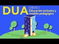 DUA: Diseño Universal para el Aprendizaje  – Educación inclusiva y modelo pedagógico