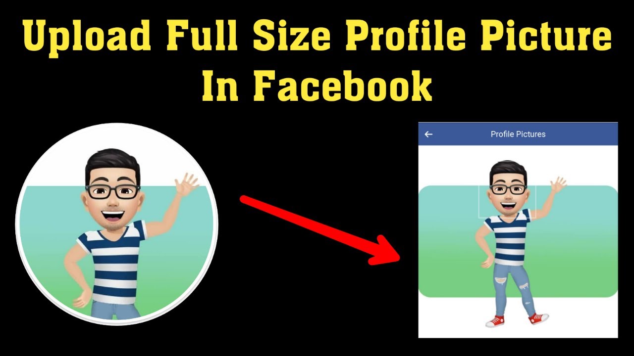 How To Upload Full Size Facebook Profile Picture Without Crop How To Upload Full Size Facebook Profile Picture Without Crop