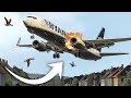 Terrifying Moments as Both Engines Failed on Approach to Rome | Ryanair Flight 4102
