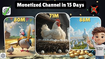 Monetized Your Channel in Just 15 Days and Earn Using AI + Canva (Viral Niche)