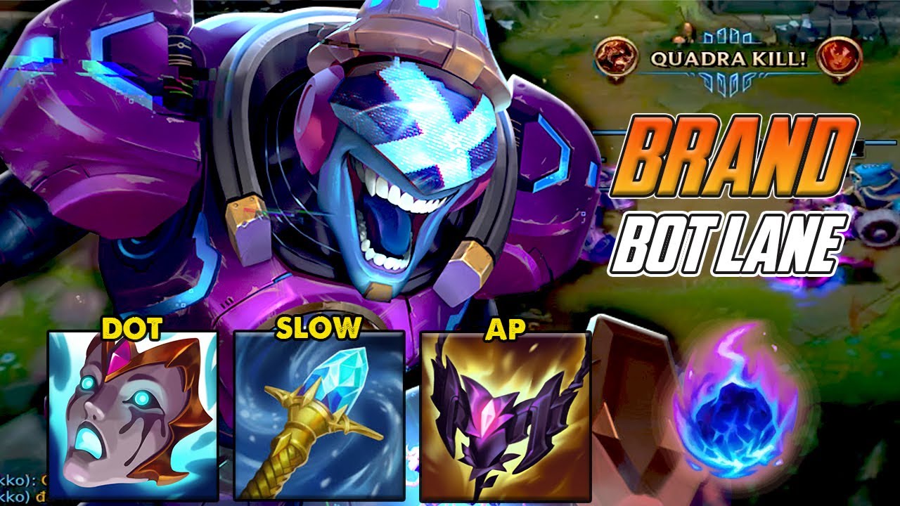 Brand Bot Lane Với Build Đồ Cực Khó Chịu | #lol #leagueoflegends # ...