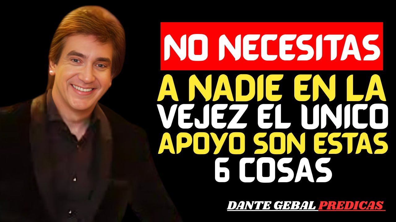 6 Cosas que ayudan a las personas mayores a vivir una vida tranquila y feliz | Dante Gebel