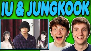 Jungkook Being IU's Fanboy REACTION!!