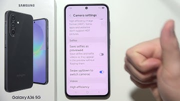 Samsung A36 5G: How to Turn Off Camera Mirror Effect